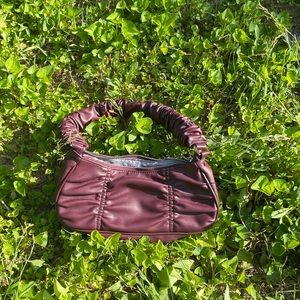 ❀ burgundy mini bag 👛